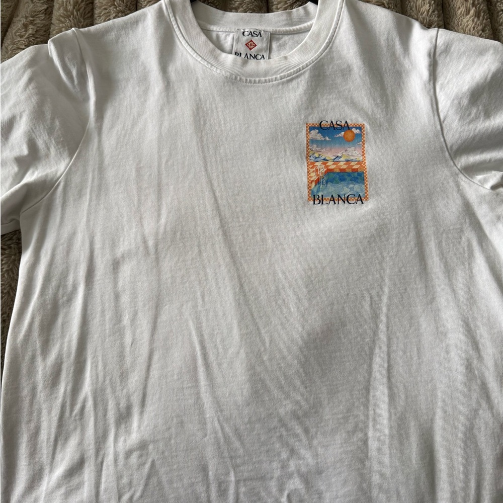 Casa Blanca White Short Sleeve Graphic Tee